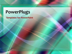 PowerPoint Template - An abstract network